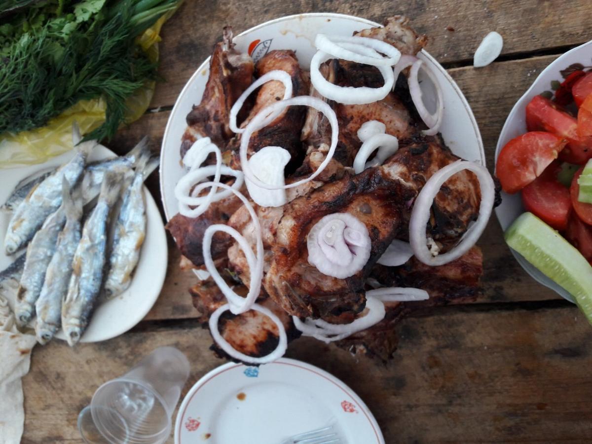 Fish Hotel Akhalkalaki Bagian luar foto